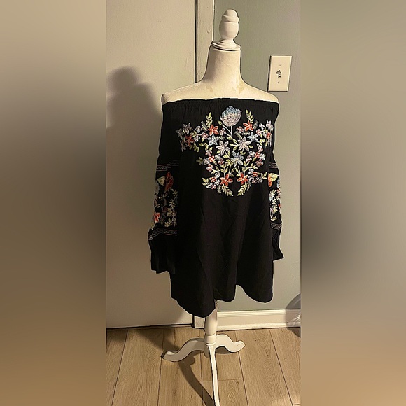 Free People Fleur Du Jour Embroidered Dress - Picture 7 of 11